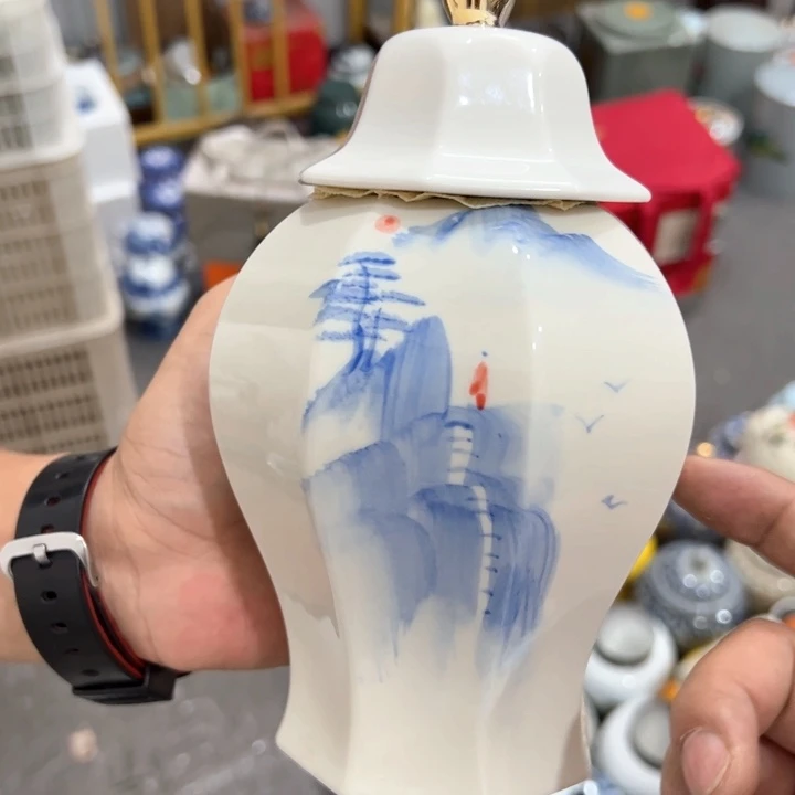 瑕疵福利品陶瓷茶叶罐