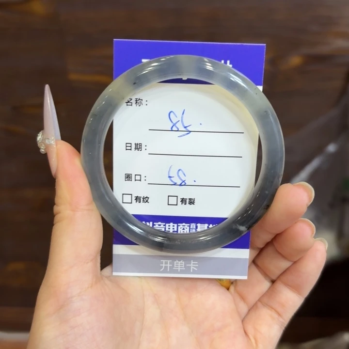 未镶嵌岫玉手镯天然