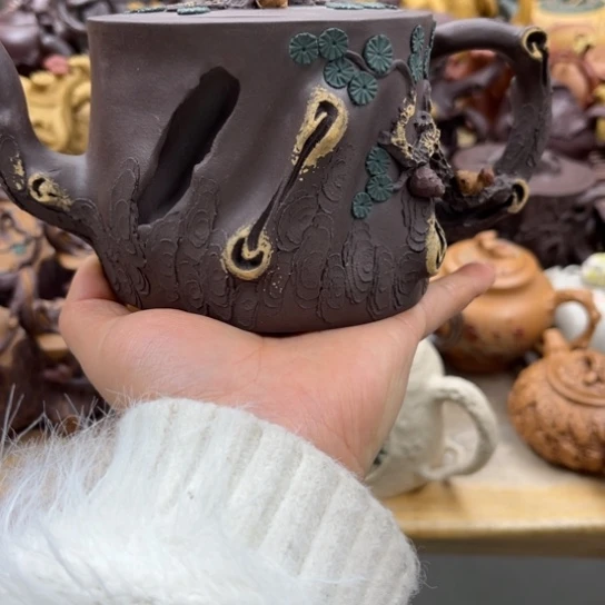 天***镜紫砂茶壶紫砂茶具