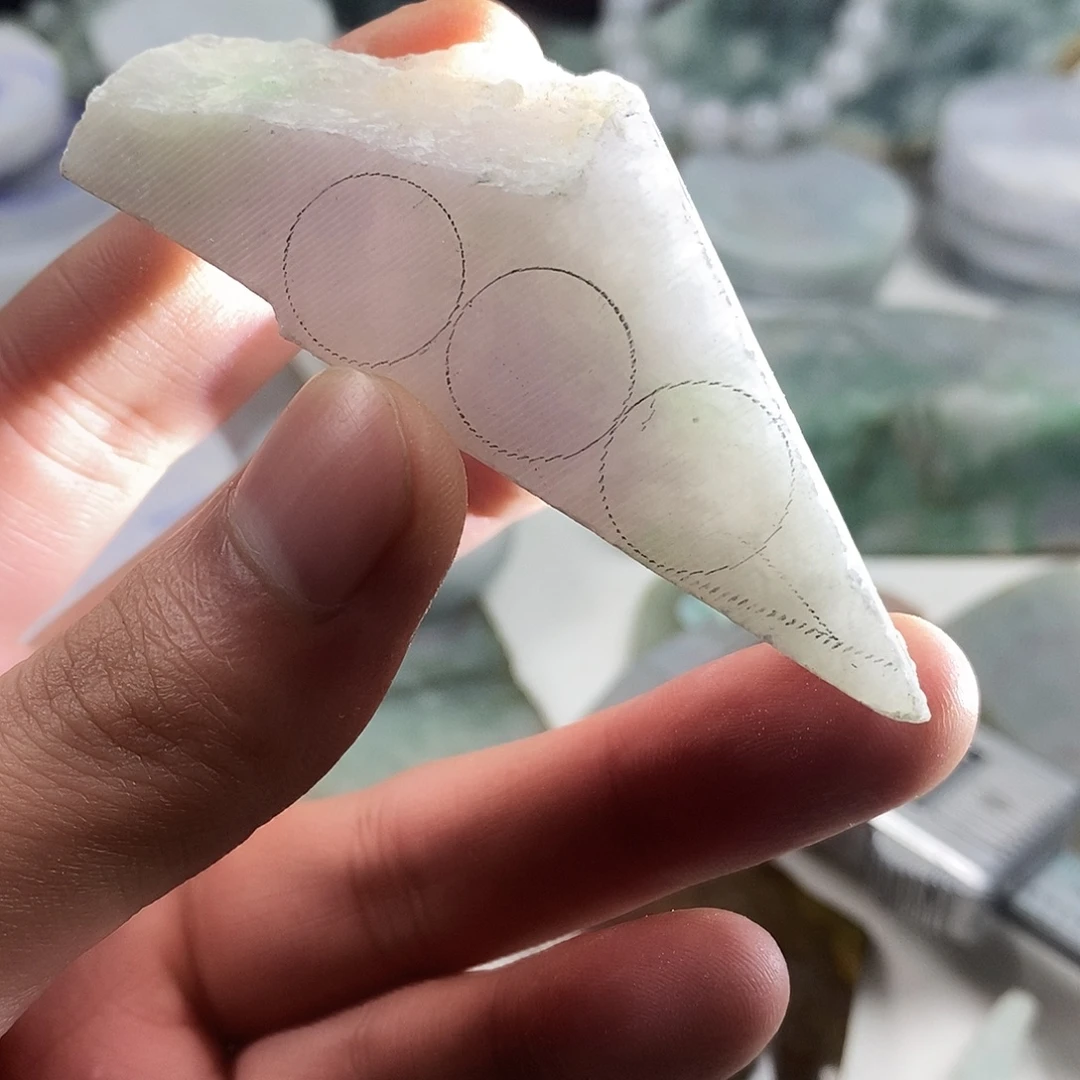 翡翠散珠天然缅甸翡翠a货28