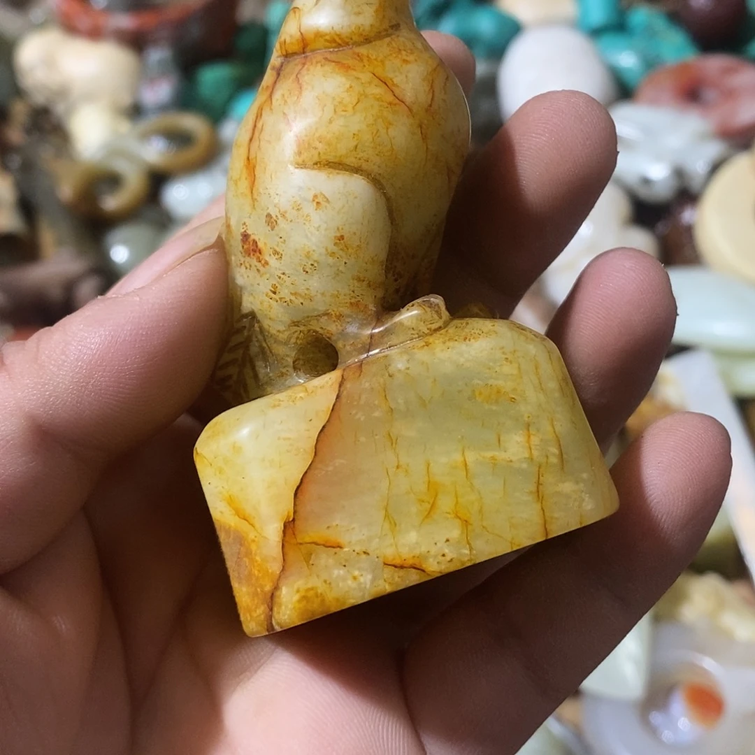 和田玉（糖玉）未镶嵌挂件