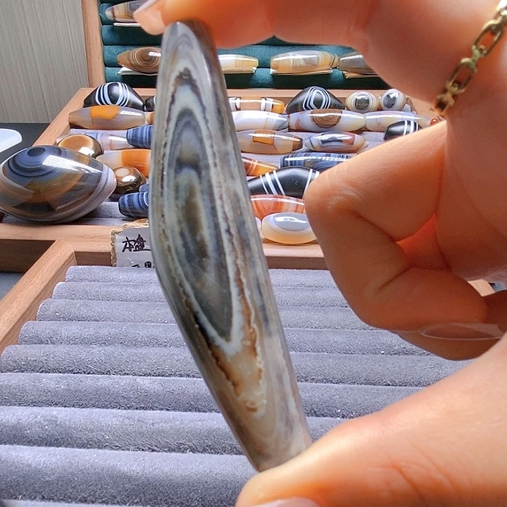 玛瑙/玉髓未镶嵌吊坠(不含链)