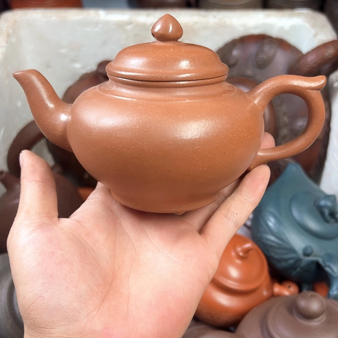 茶壶紫砂宜兴原矿紫砂壶380毫升容量