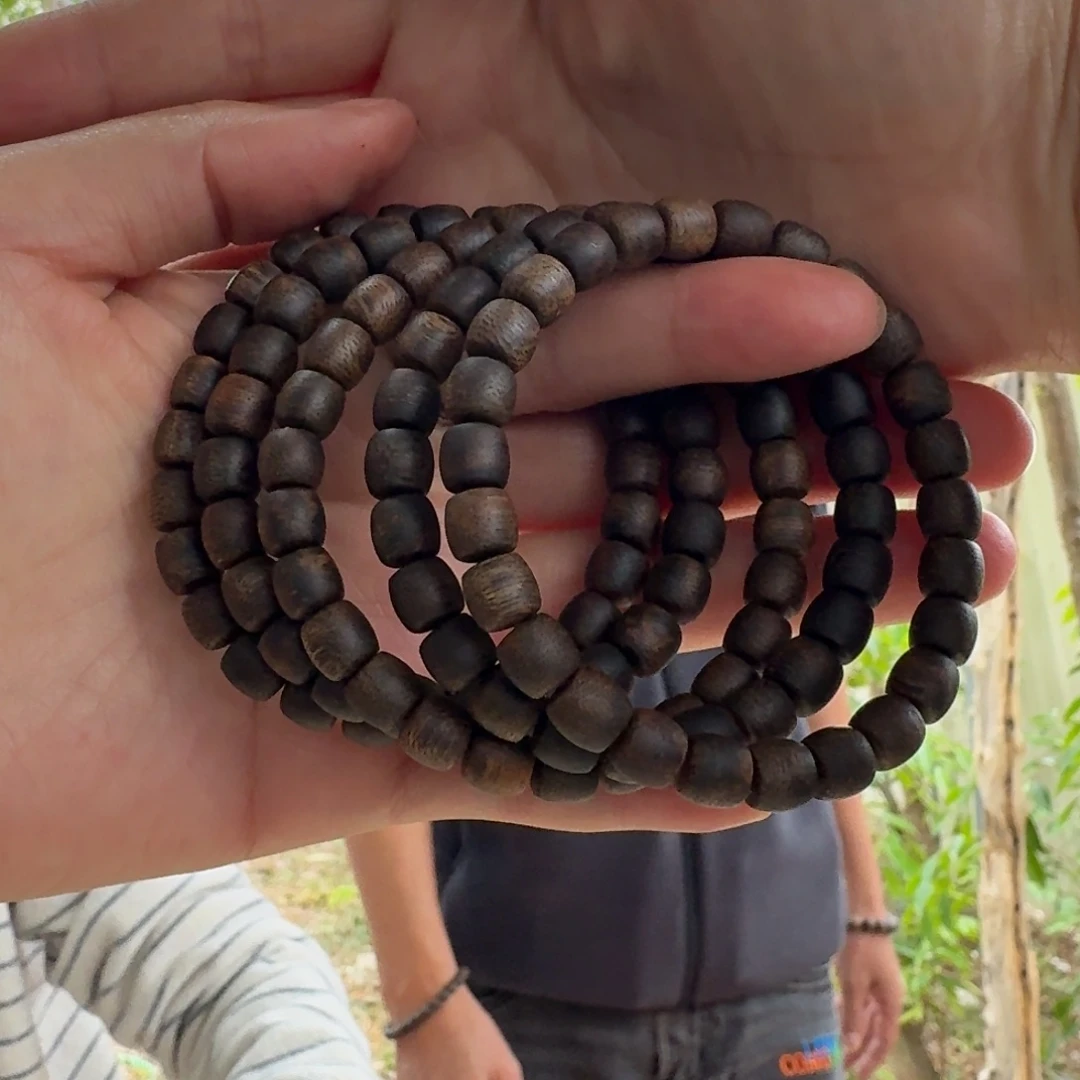 手串沉香绿奇楠沉香沉水单圈约0.7-6多样性发一条