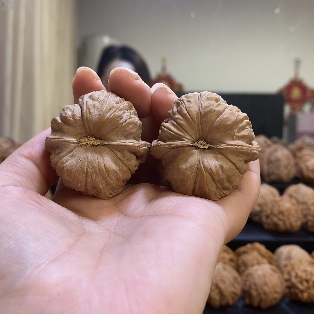 把件文玩核桃40南瓜墩