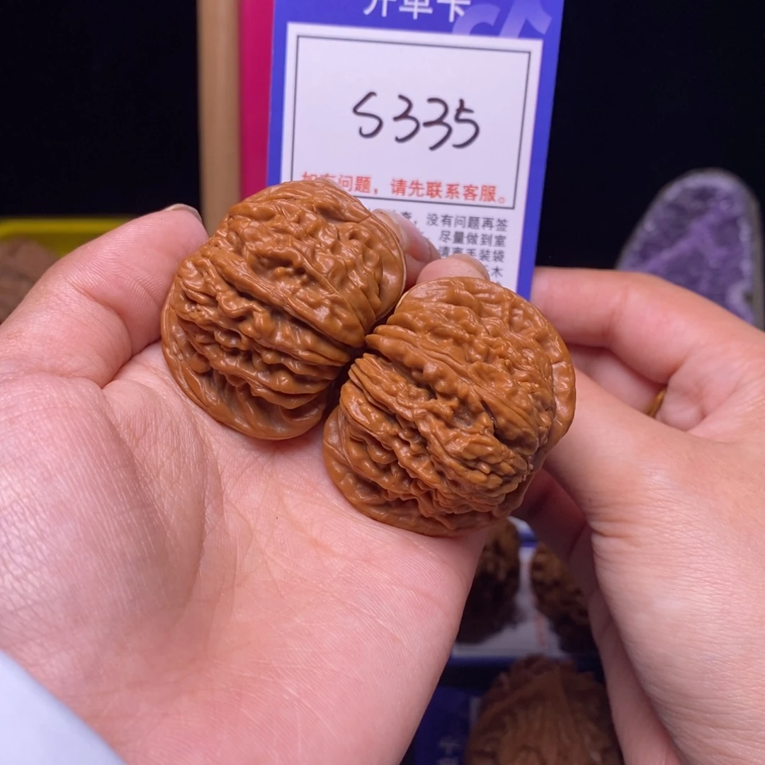 吊坠文玩核桃41全品四座楼s335