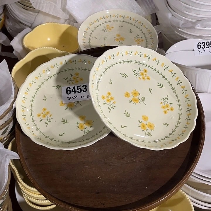 瓷微瑕外贸餐具6453