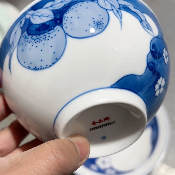 杯五寸手绘正价一个陶瓷