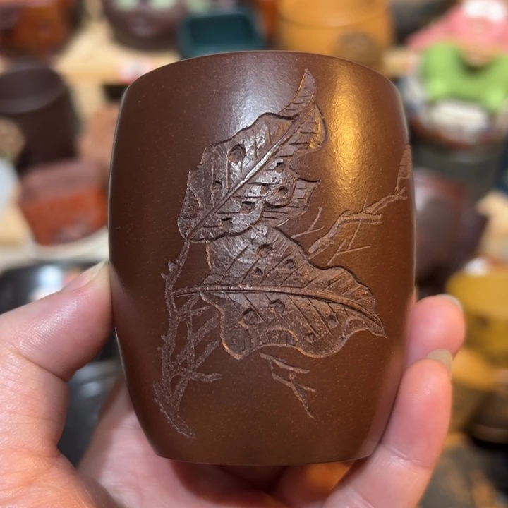 茶杯紫砂宜兴紫砂主人杯