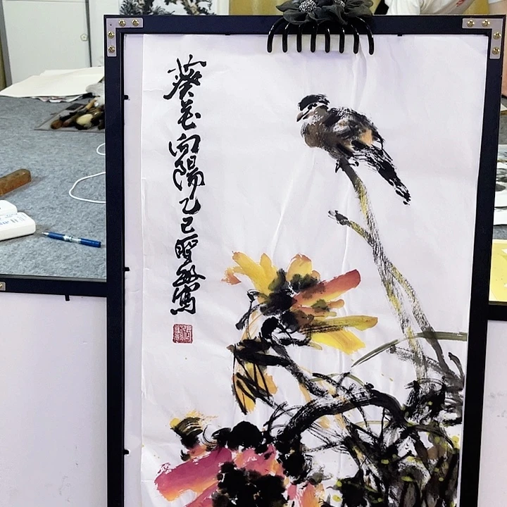 国画张圣敏先生纯手绘作品