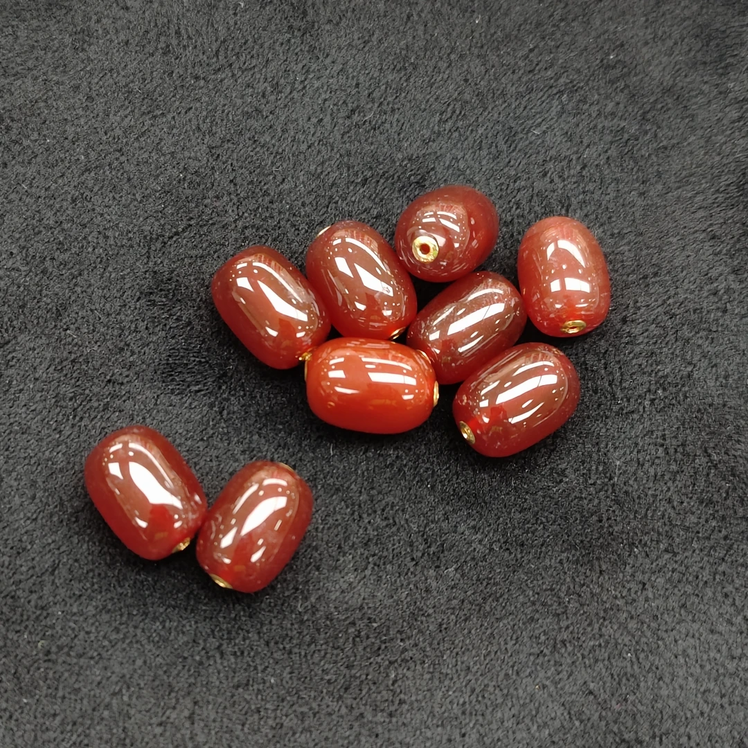 18K金 红玛瑙路路通吊坠 多样性发一件 N021314