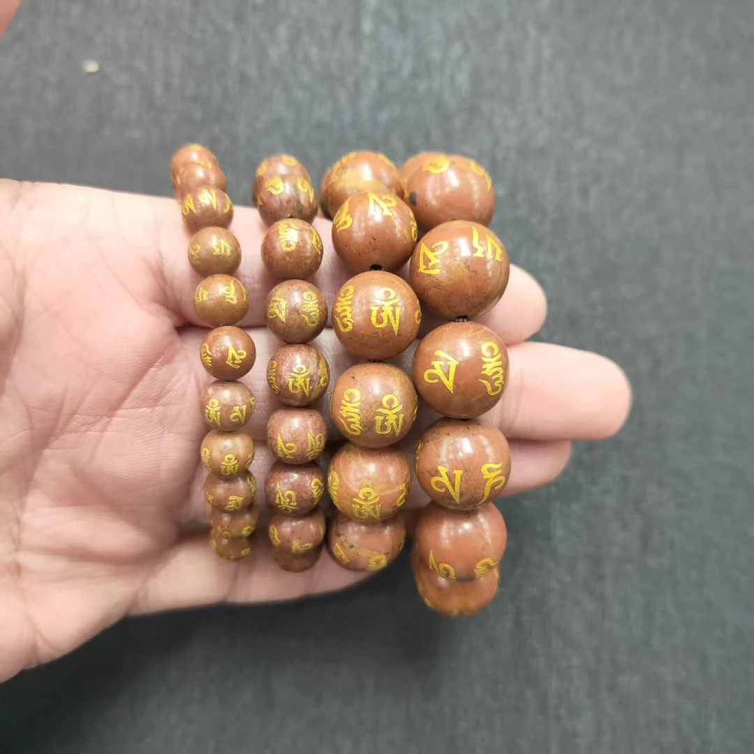 非金属木质手链 六字手链各个规格