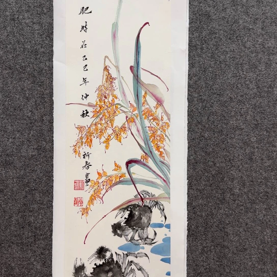 国画吴新春老师手绘作品