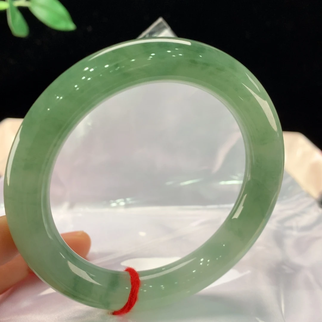 翡翠未镶嵌手镯4001