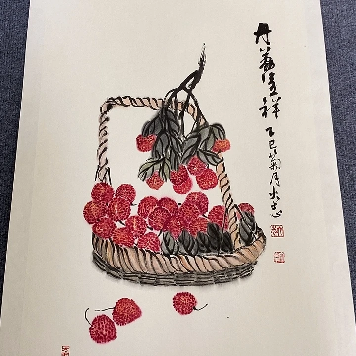 国画纯手绘写意画作45*68