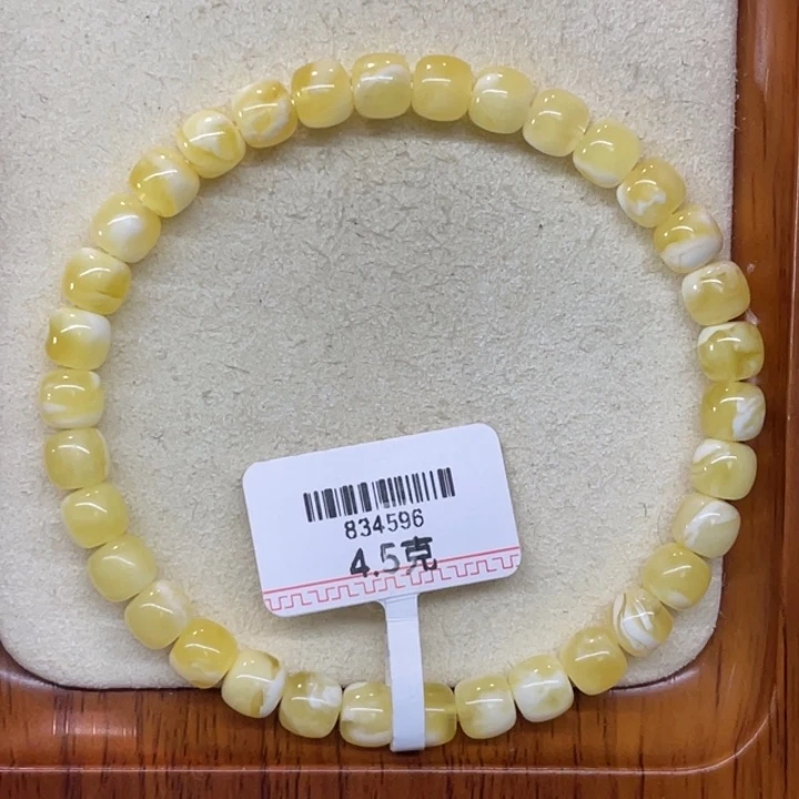 蜜蜡未镶嵌手链蜜蜡