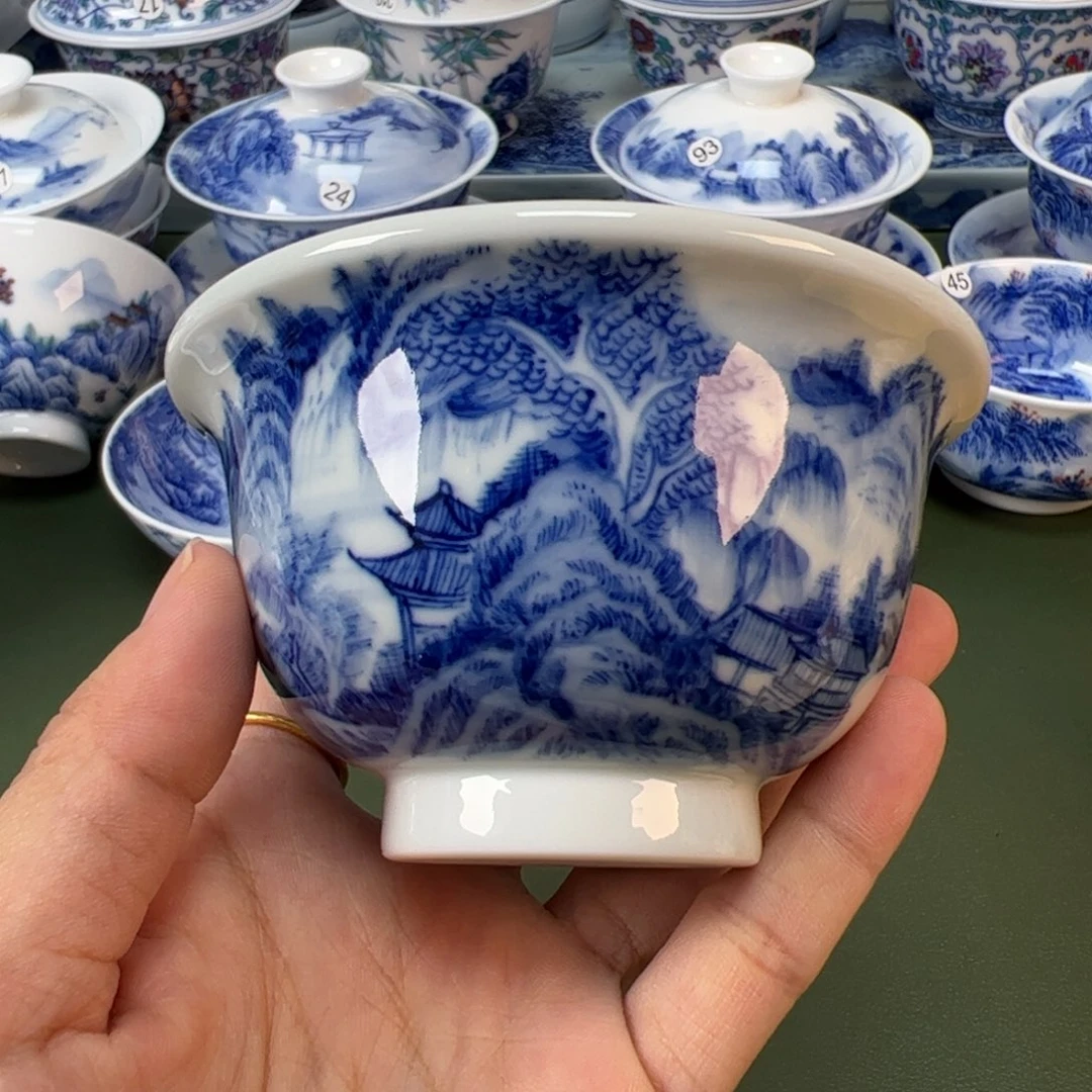 木木景德镇纯手工纯手绘茶具40