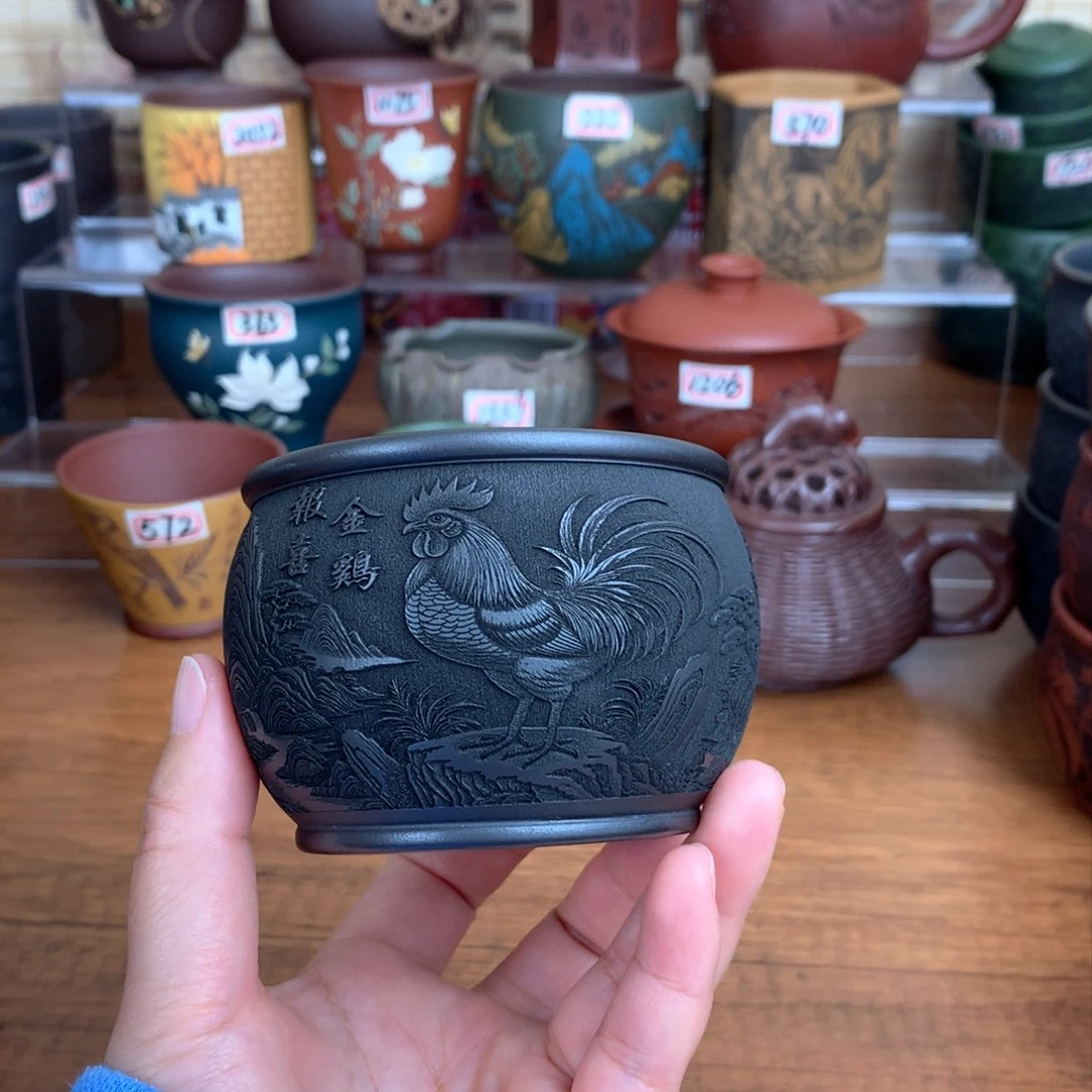 茶杯紫砂宜兴紫砂茶具