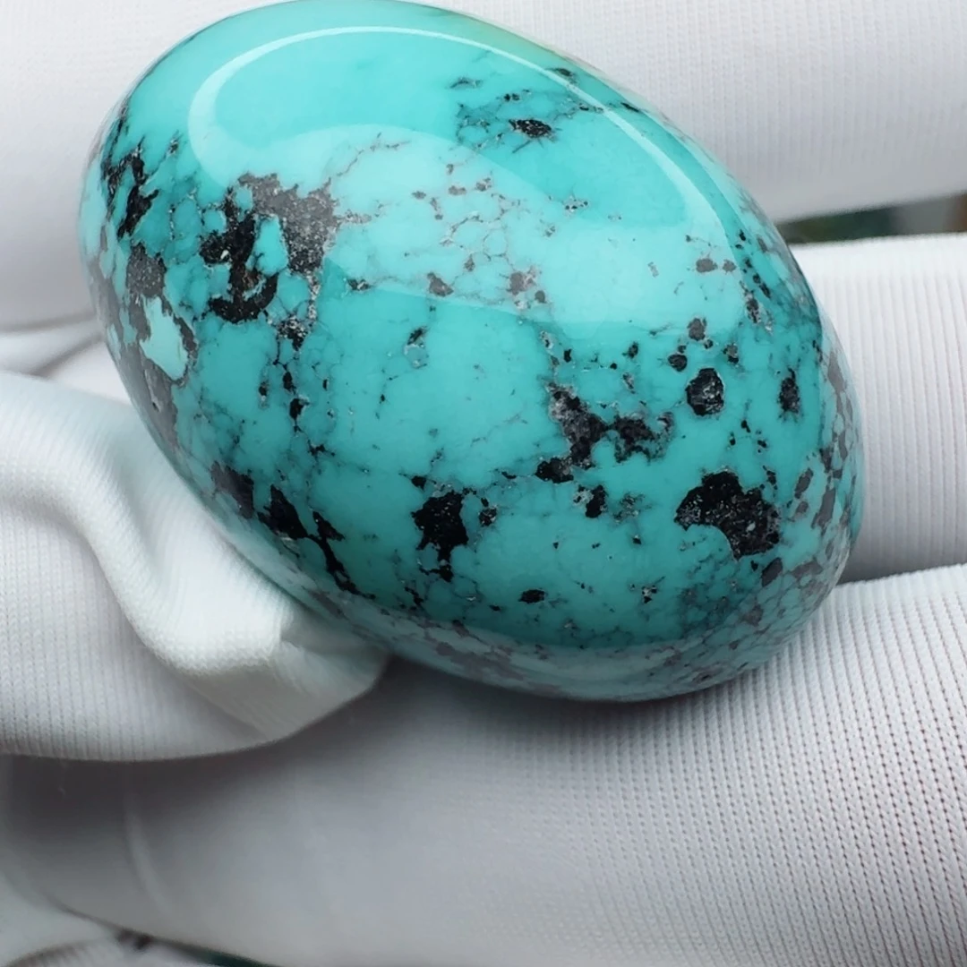 绿松石原矿绿松石未镶嵌瑙*祥