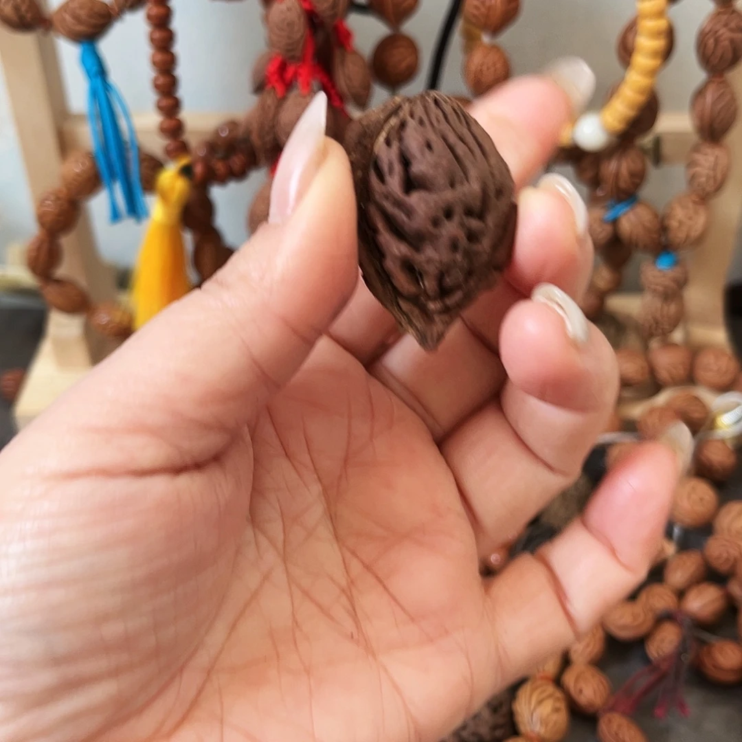 看***看野生桃枭原皮三通