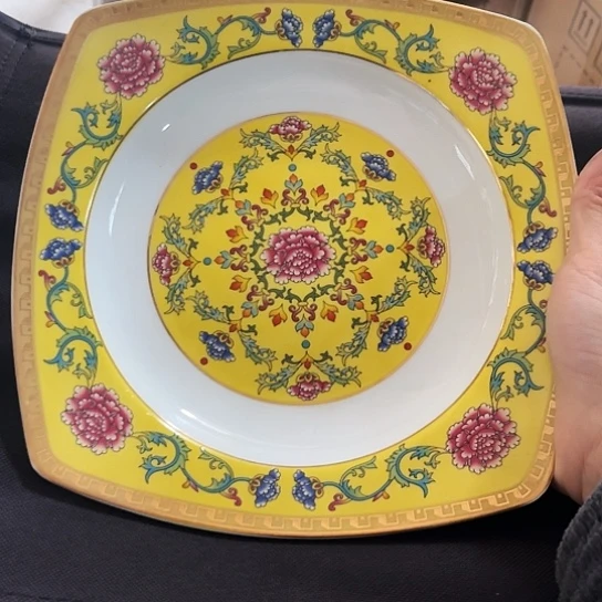 盘8寸深盘一个陶瓷陶瓷