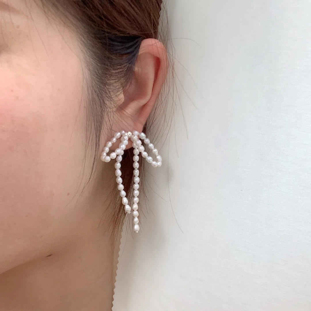 未镶嵌耳饰淡水珍珠