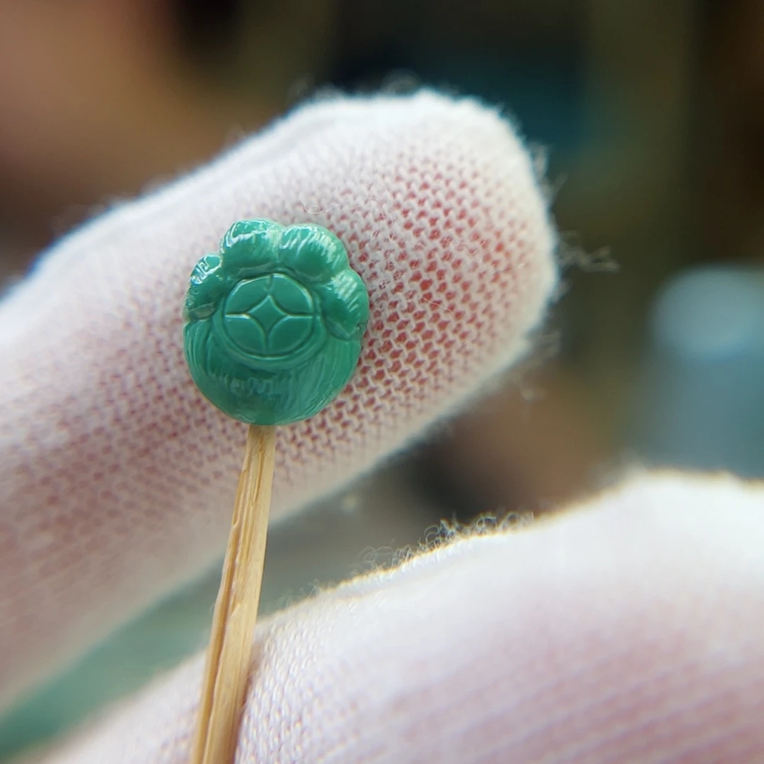 未镶嵌绿松石珠宝奇石9宽