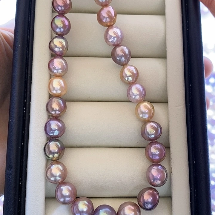 淡水珍珠项链未镶嵌8-9m