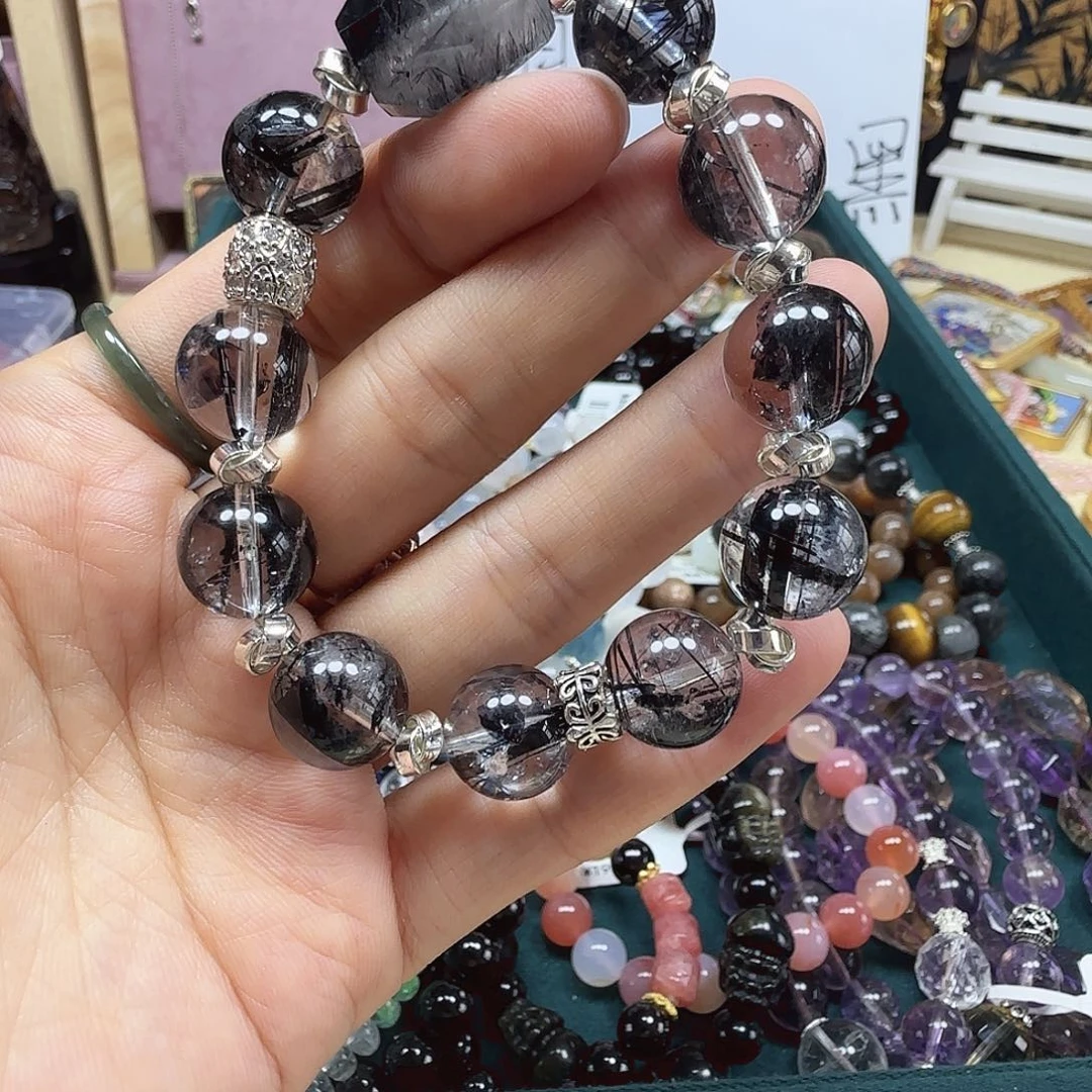 水晶手链未镶嵌锦**体黑发