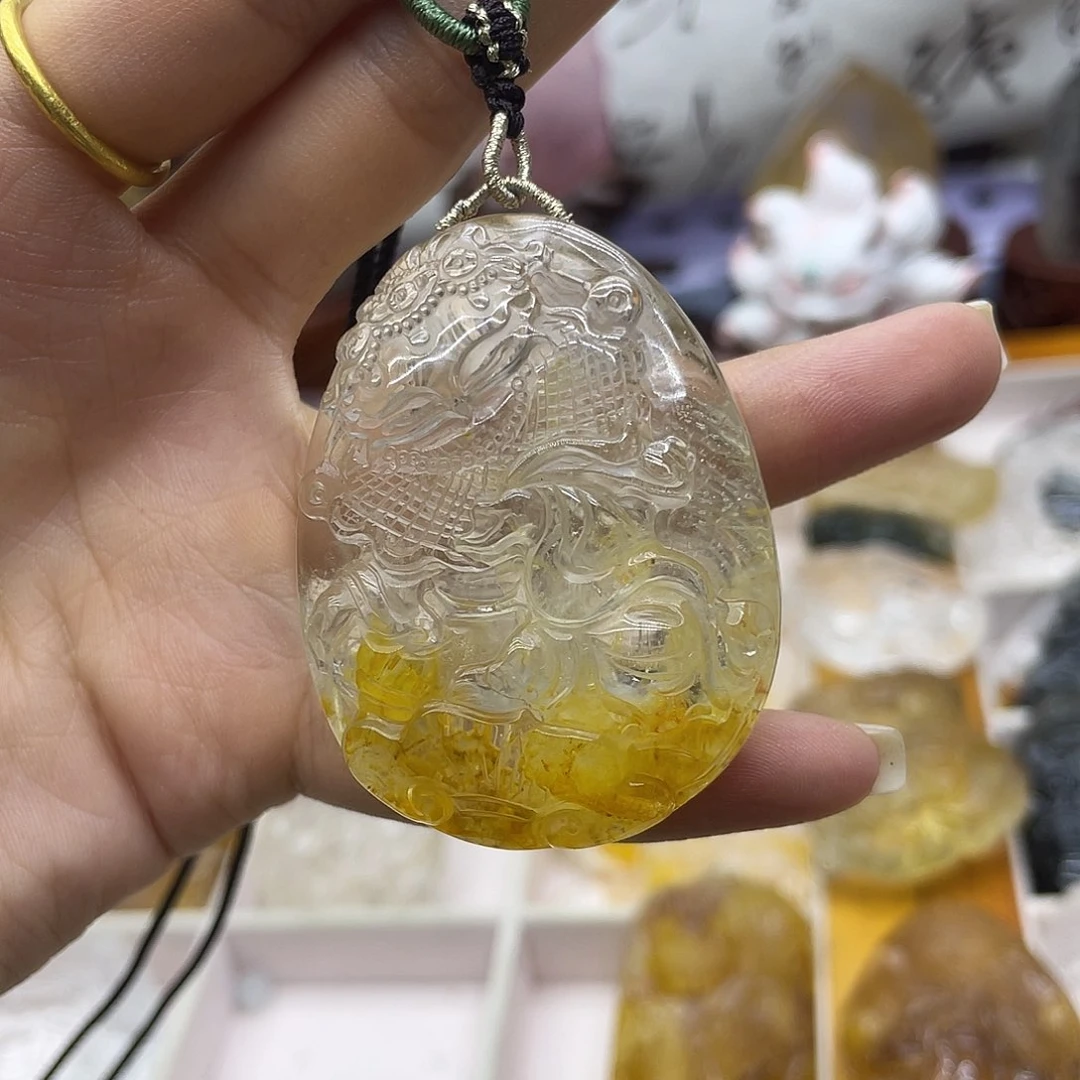 颈饰未镶嵌水晶天然