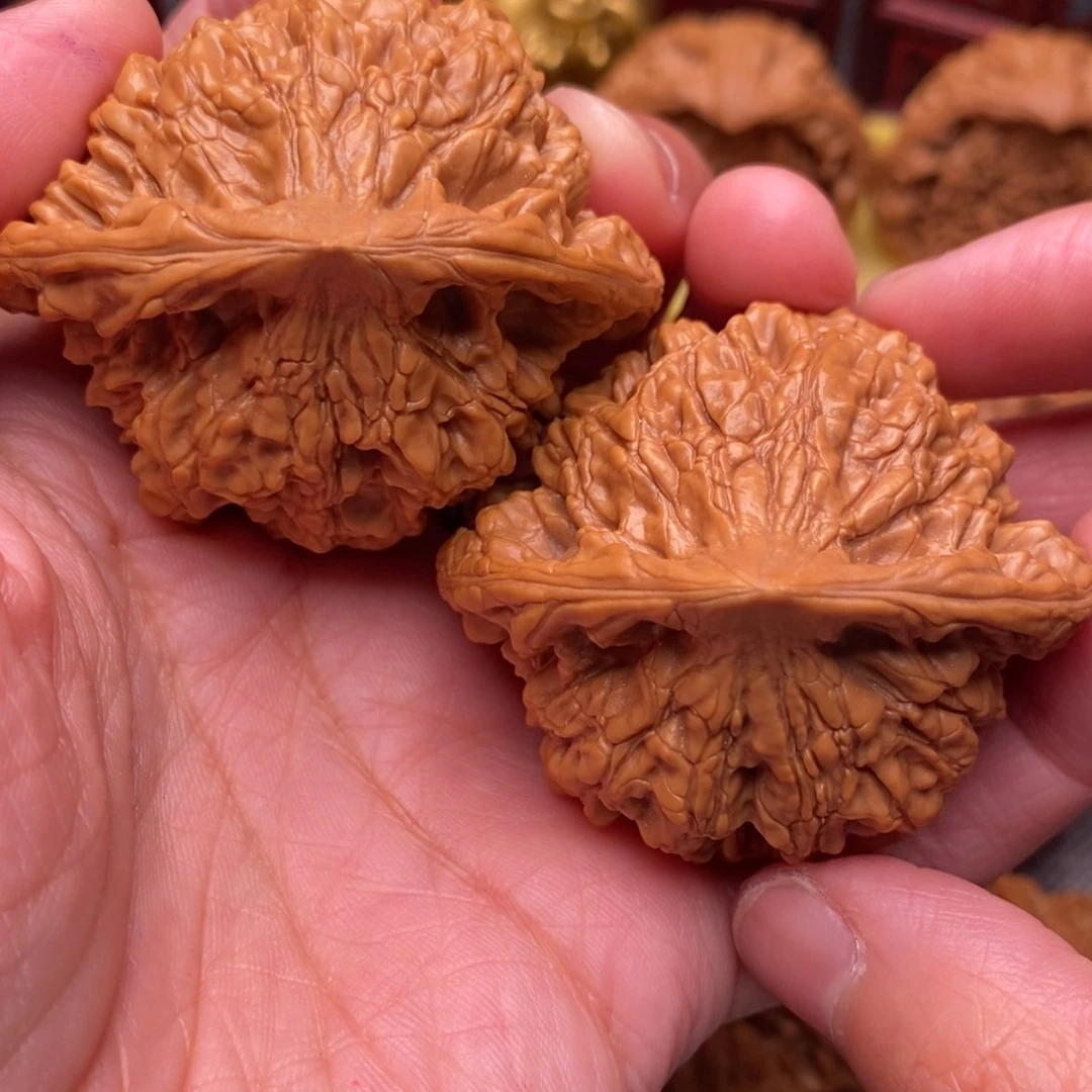 文玩核桃把件3*9全品官帽51尺