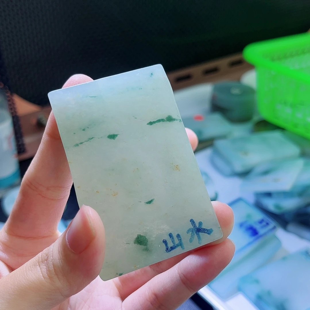 未镶嵌定制翡翠黑**榄