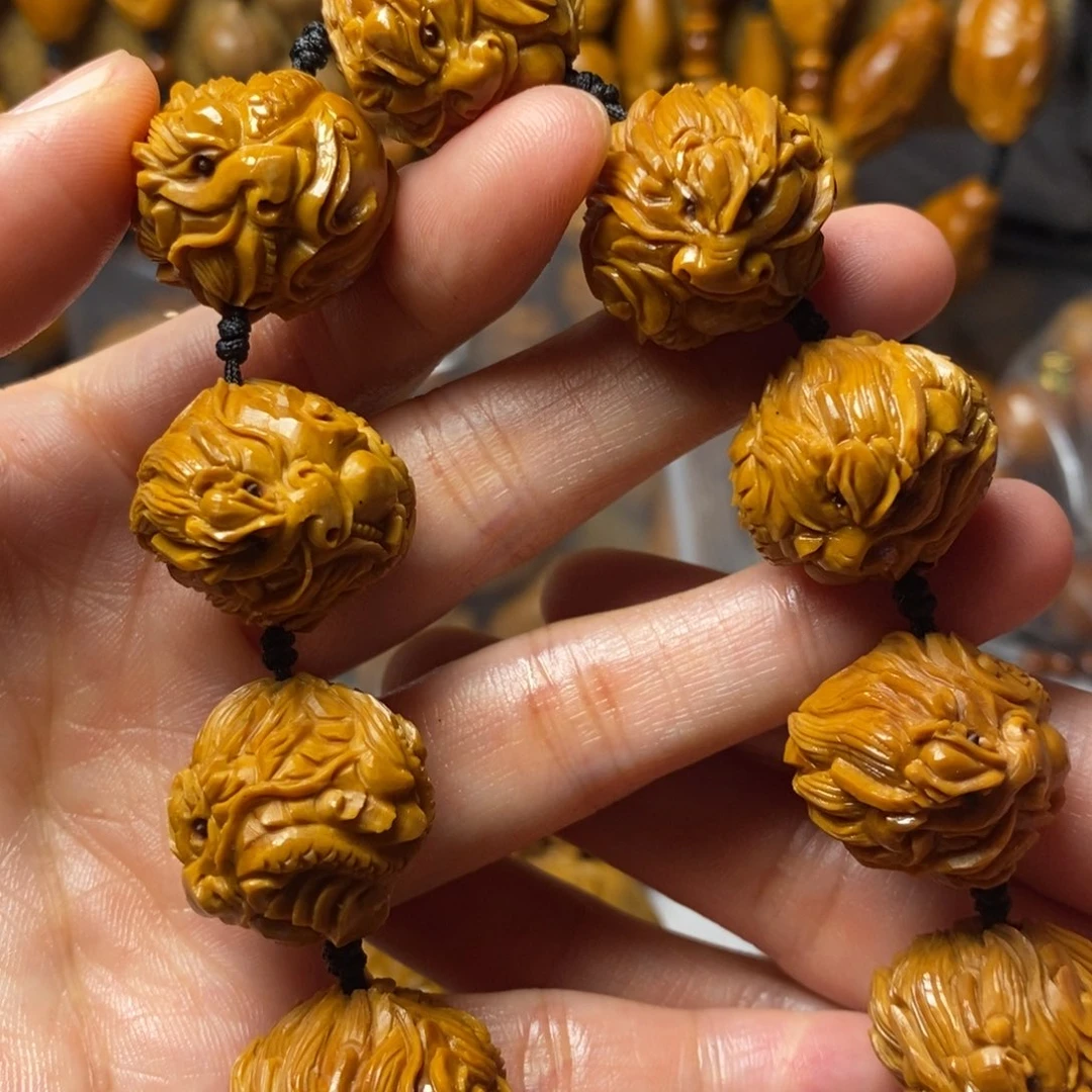 橄榄核手串/手链九龙献瑞