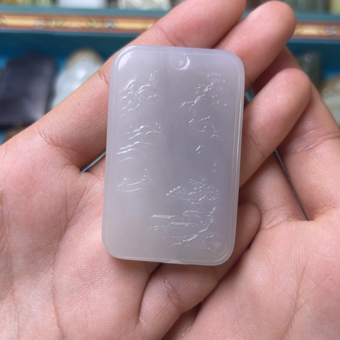 和田玉挂件未镶嵌杨*杰