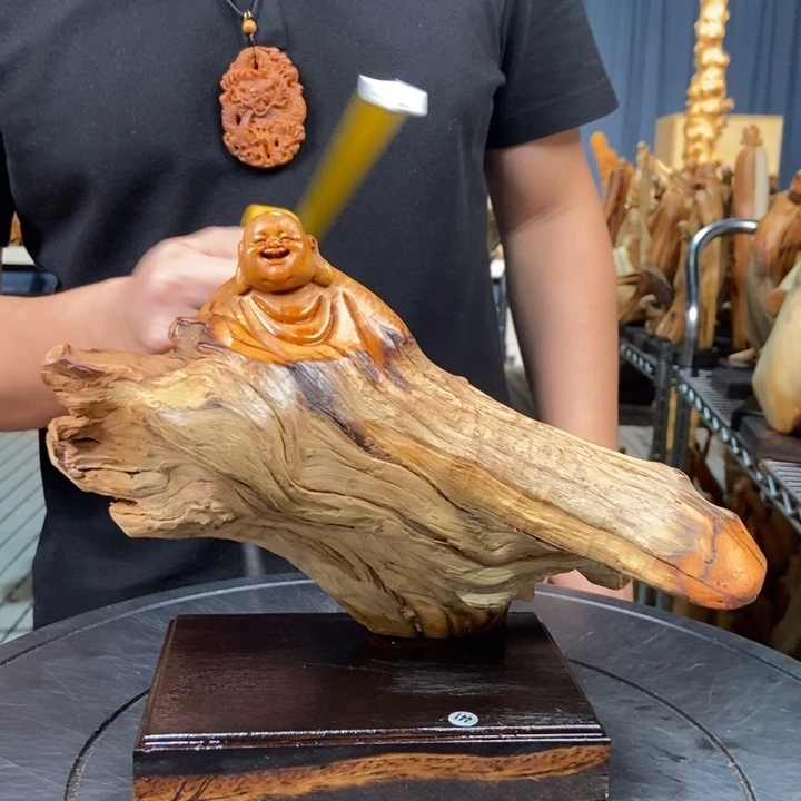 柏木(崖柏)随型摆件