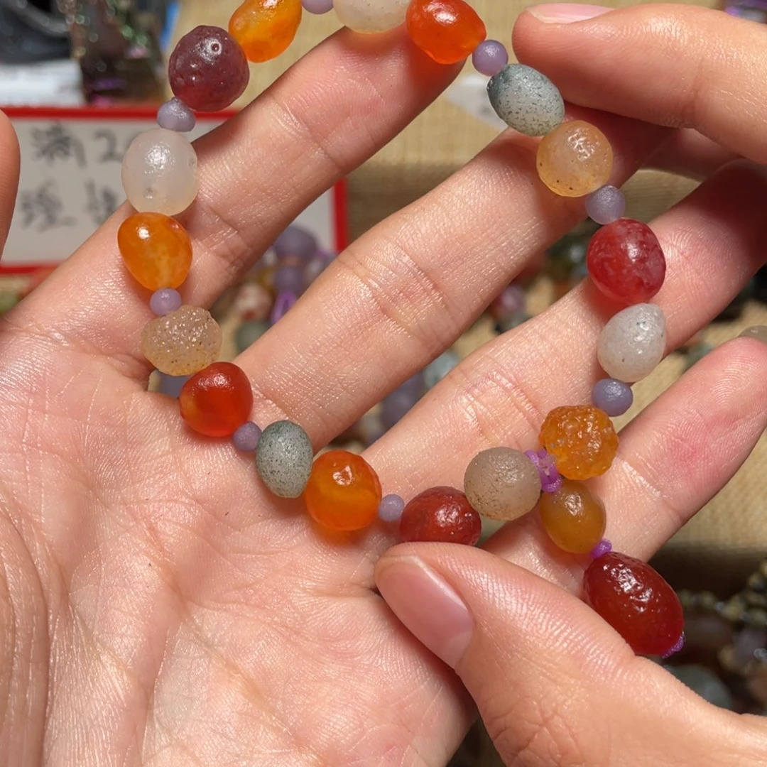 玛瑙/玉髓手链合金