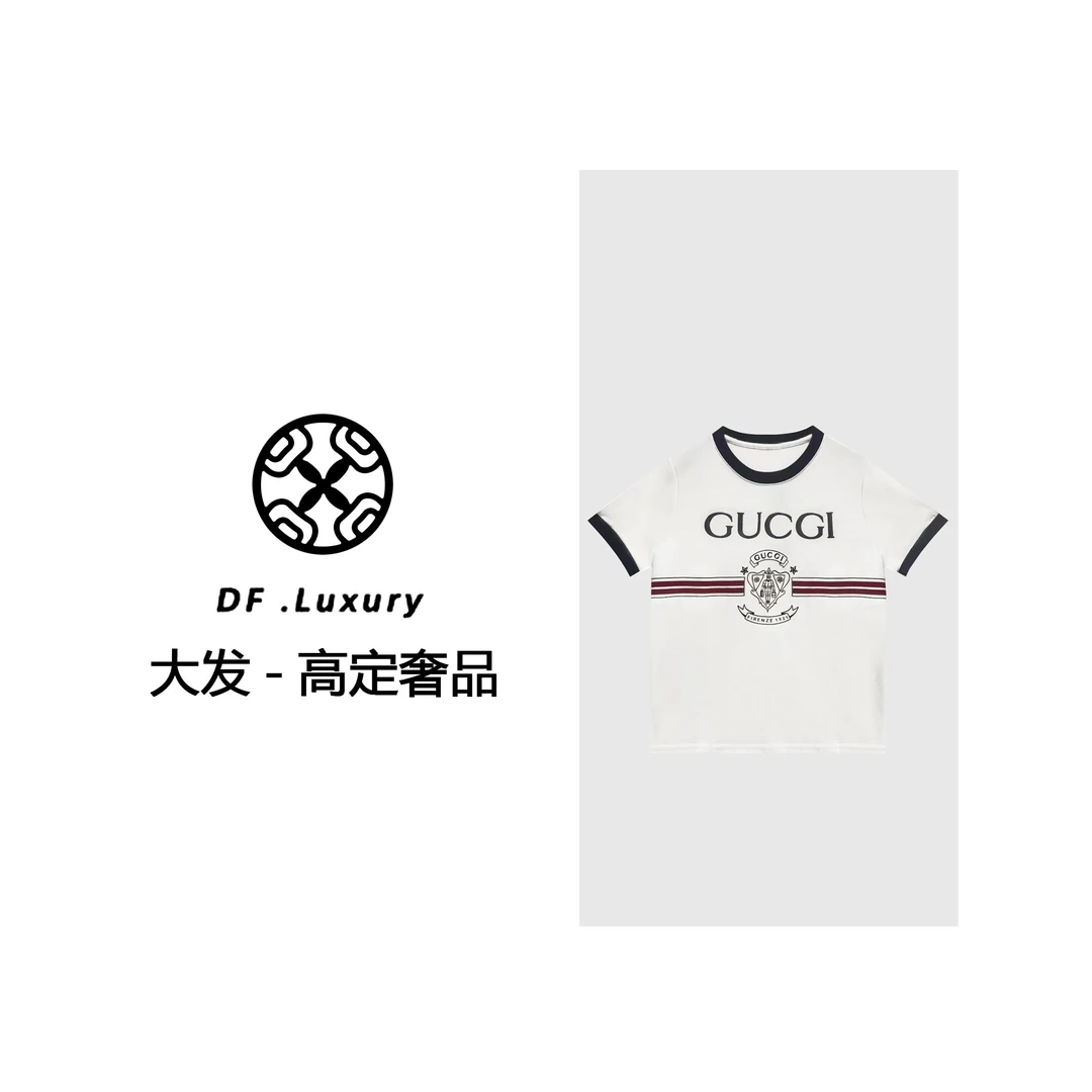 COCO LESELY夏季女时尚纯棉圆领短袖烫印休闲风T恤短袖针织8189