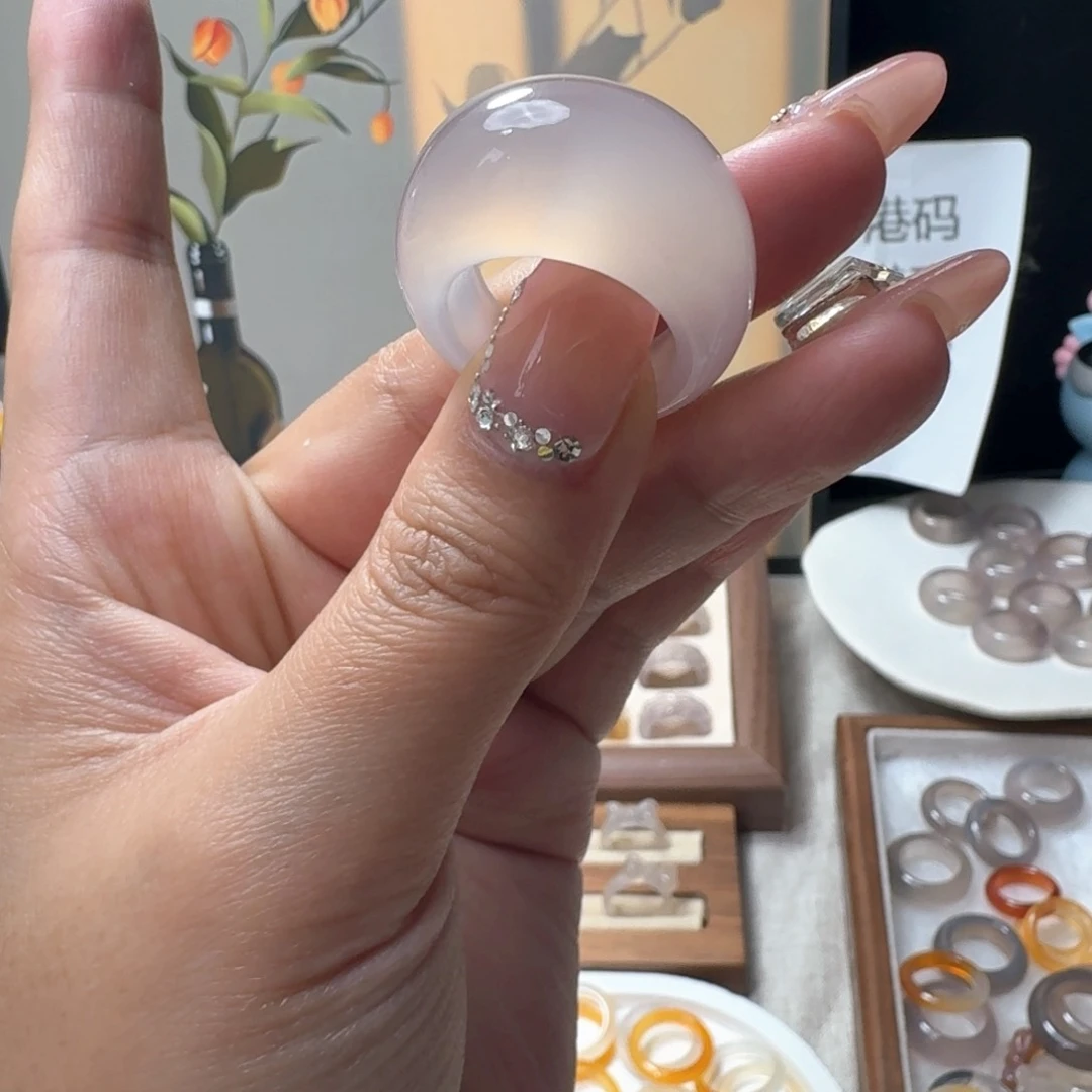 未镶嵌戒指玛瑙/玉髓553港21