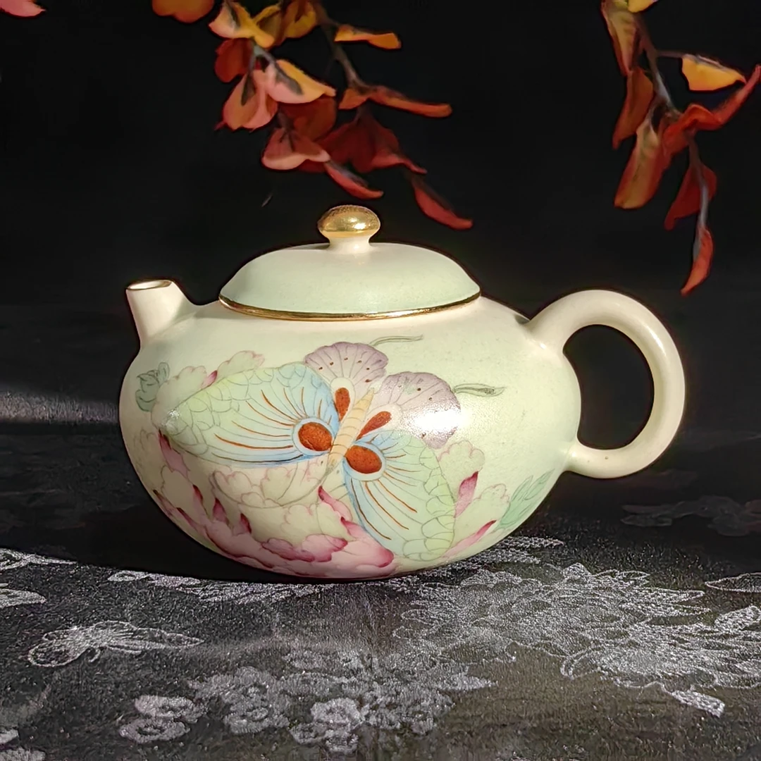 了物 素宣釉天香井栏壶 LW260