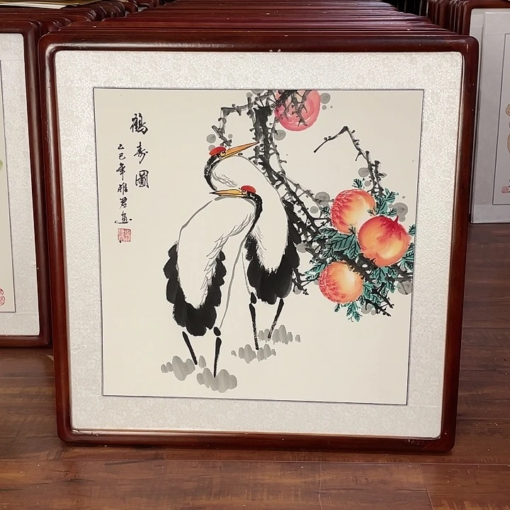 国画带框尺寸63*63厘米
