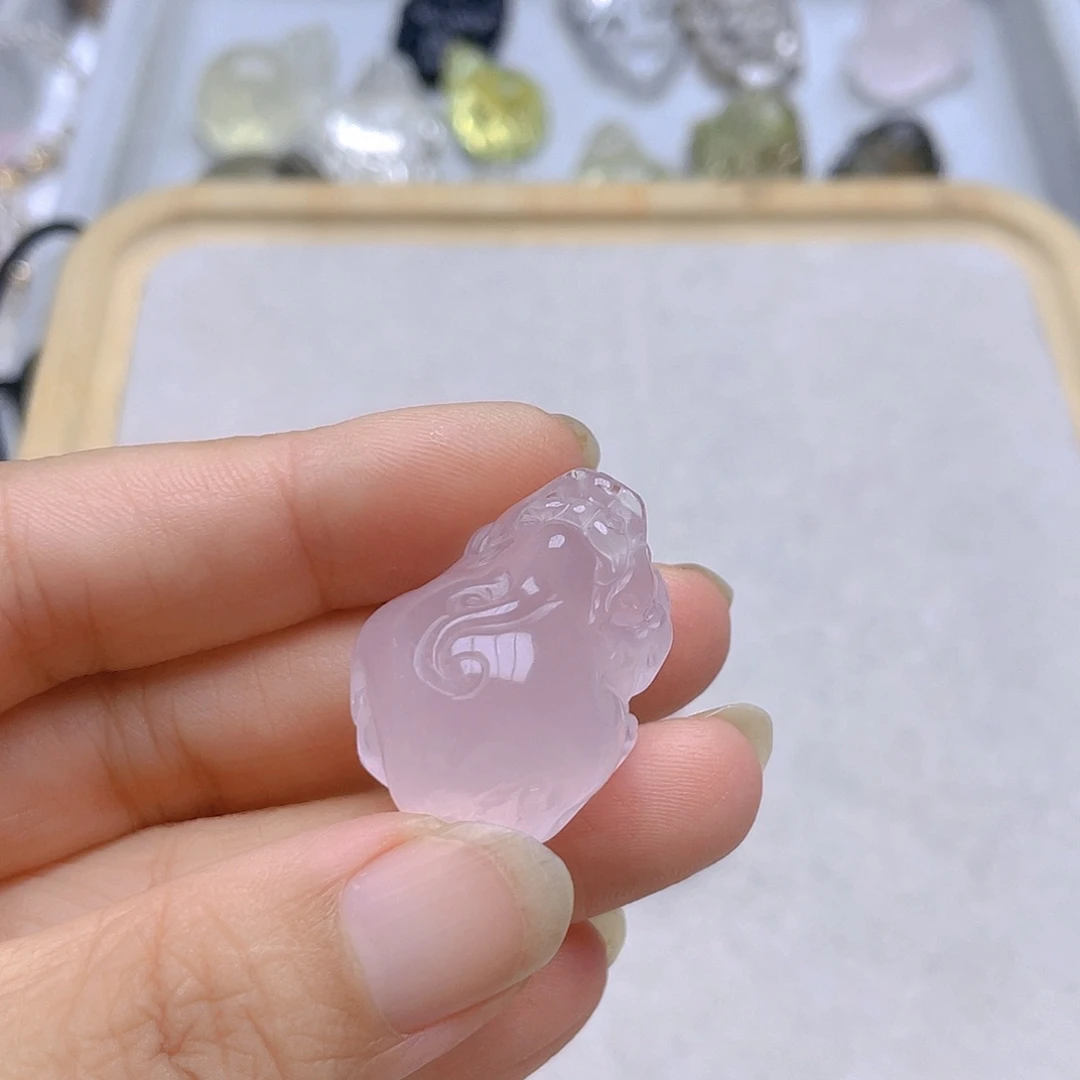 未镶嵌吊坠(赠链)水晶栀**暖