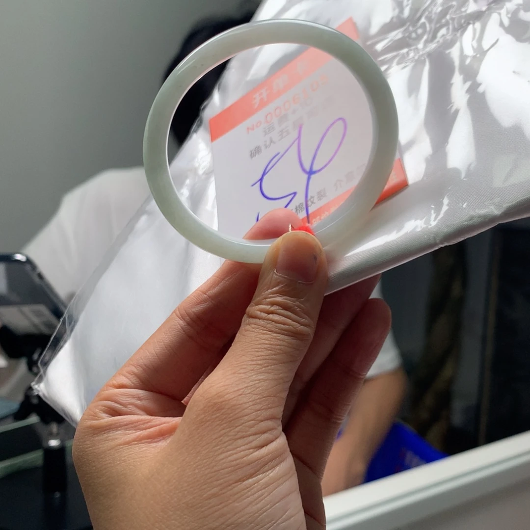 翡翠未镶嵌手镯gx