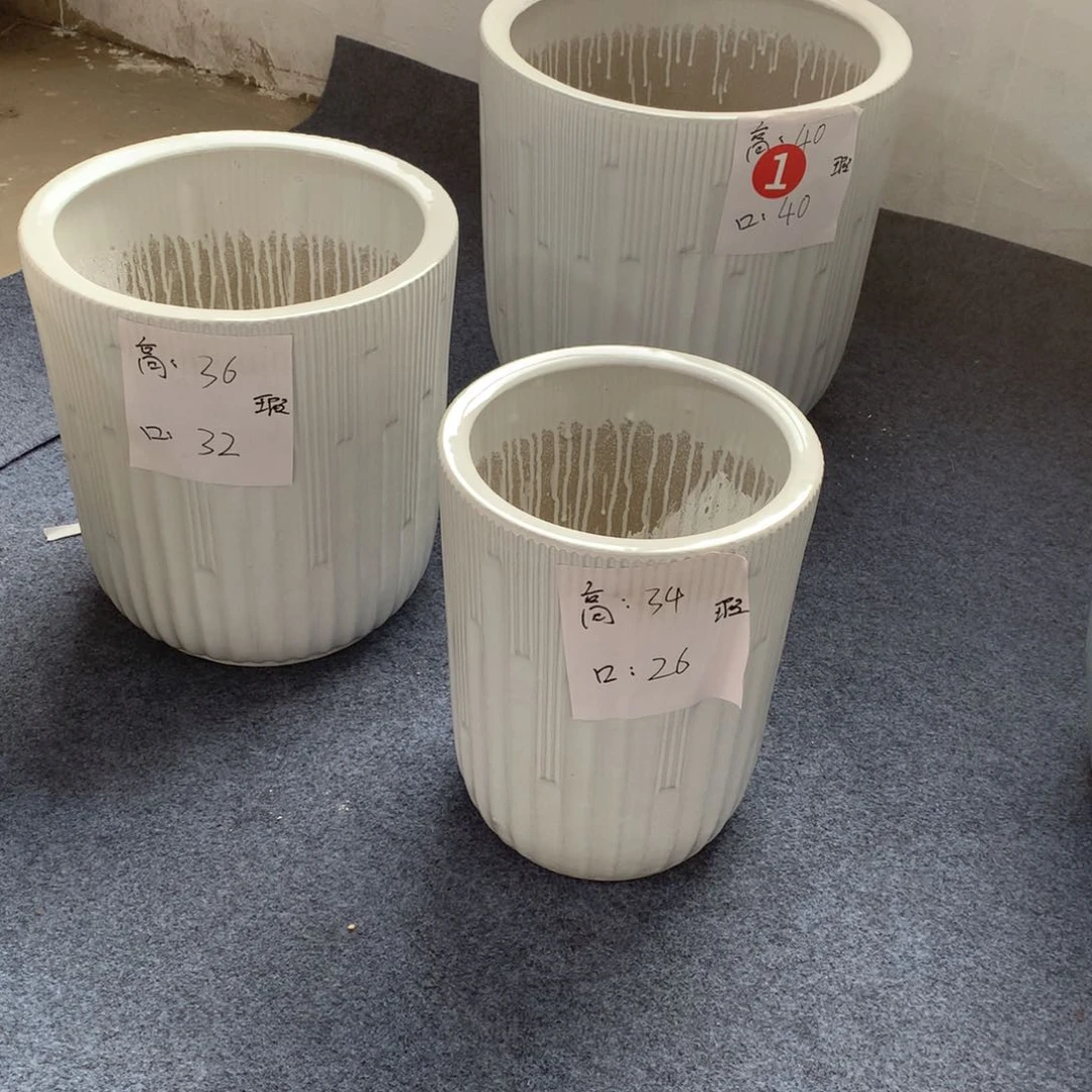 高温陶瓷花盆微瑕