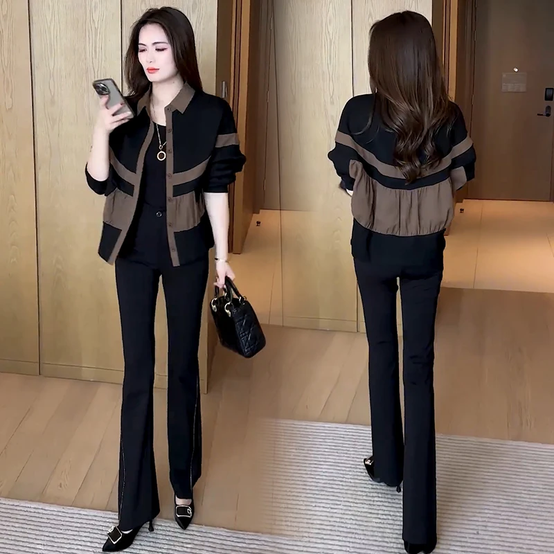 时尚短款外套女2024秋季新款洋气显瘦百搭小个子休闲宽松夹克上衣