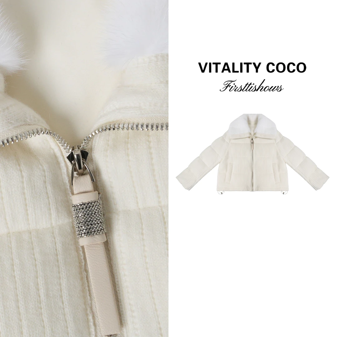 VITALITY COCO·BC系列新款女装 高定羊绒羽绒服-2837