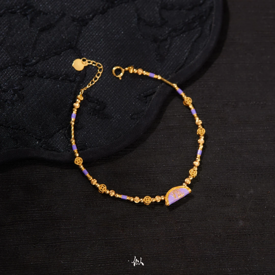 【紫微】·似梓珠宝· 18K金手链 SZCC2402598