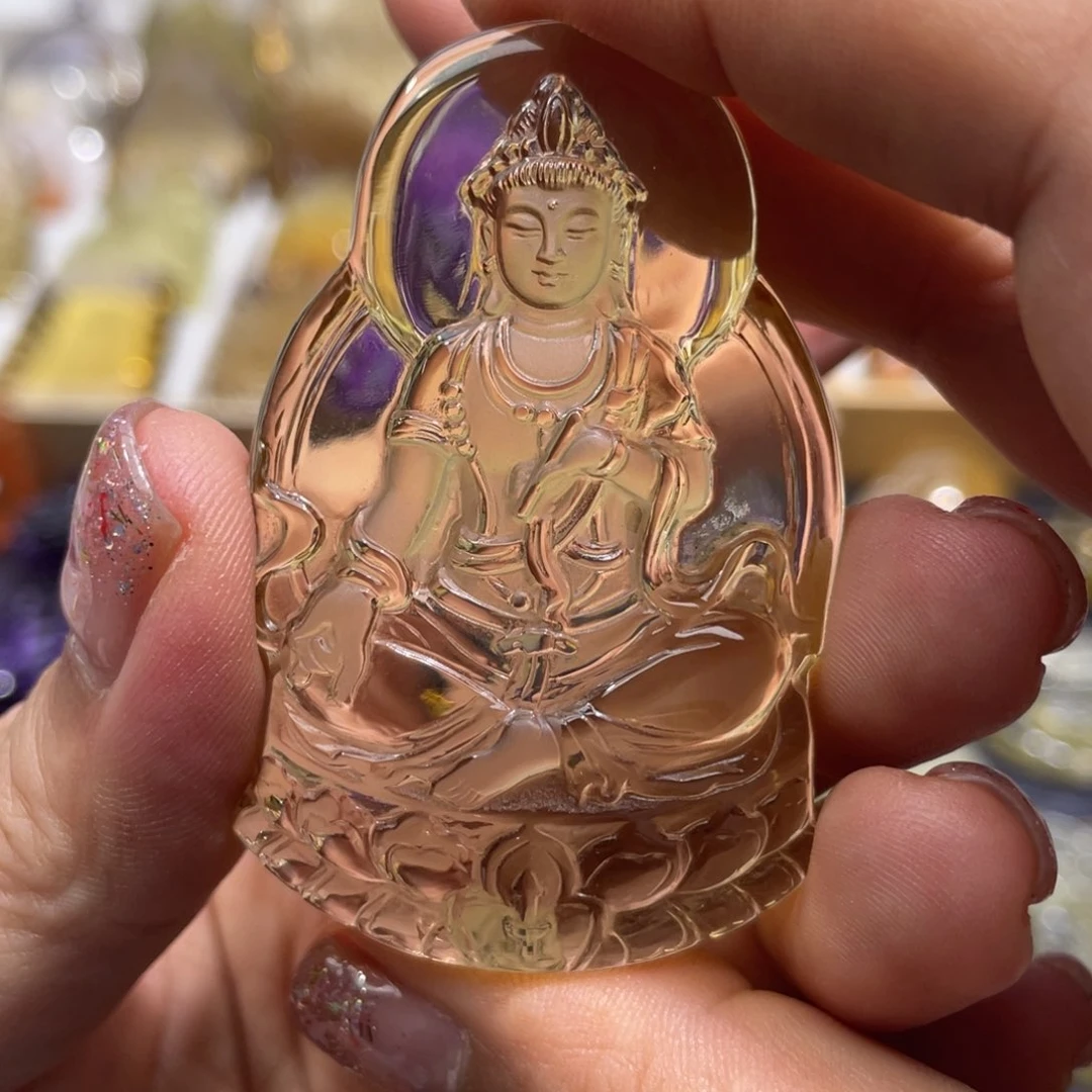 未镶嵌颈饰水晶定制