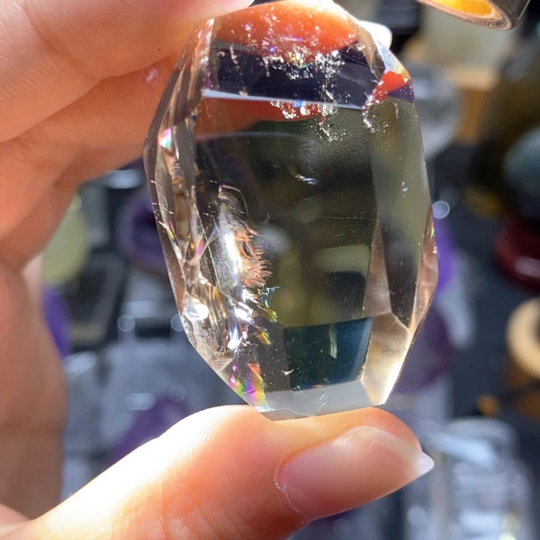 珠宝半成品水晶未镶嵌