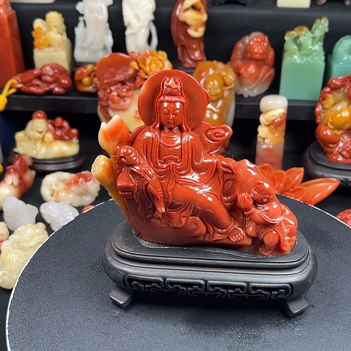 寿山石老性芙蓉石