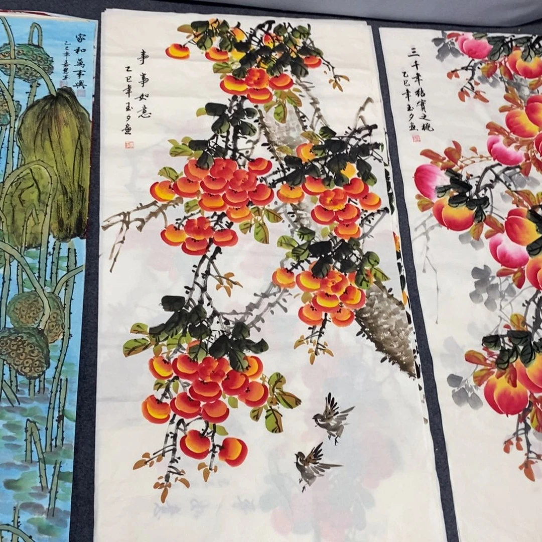 国画尺寸140✖️70四尺精品手绘画